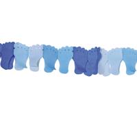 Folat BV Papieren slinger - blauw - thumbnail