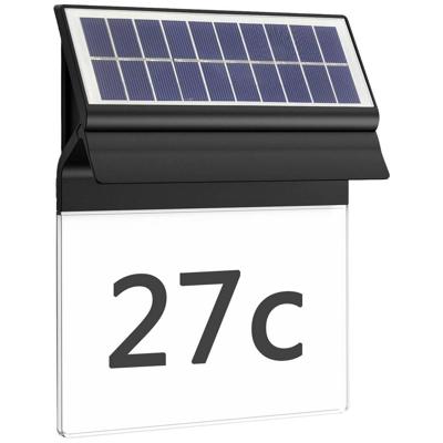 Enkara basic solar wall house number verlichting Philips - Philips