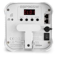 BeamZ BBP96SW verticale LED-par op accu RGBAW-UV WDMX wit - thumbnail
