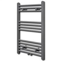 Radiator / handdoekenrek recht 500x764 mm grijs - thumbnail