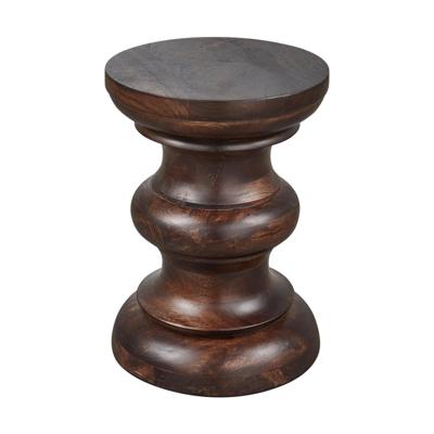 Woood Jonah bijzettafel hout Donkerbruin