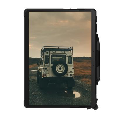 Urban Armor Gear Scout Handstrap Case Book cover Zwart Tabletcover