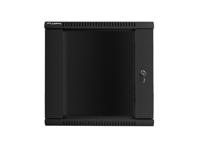 Lanberg WF01-6612-10B rack 12U Wandrek Zwart - thumbnail