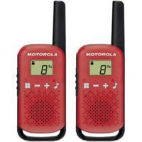 Motorola TALKABOUT T42 Rood - Walkie Talkie Set - Max. Bereik 4 km. - thumbnail