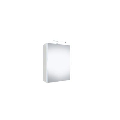 Best-Design "Happy" MDF Spiegelkast + Verlichting 50x60cm Wit