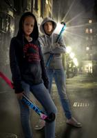 Hockeyset Roze en Blauw 28&apos;&apos; - thumbnail