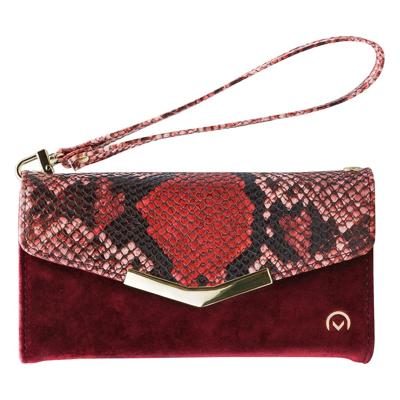 Mobilize 2in1 Gelly Velvet Clutch for Samsung Galaxy A30s/A50 Red Snake