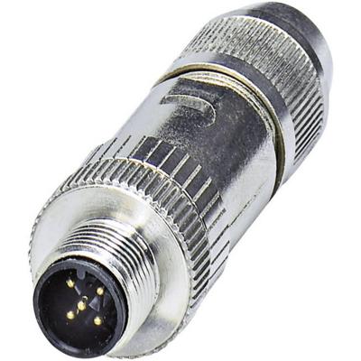 Phoenix Contact 1424658  Sensor/actuator connector, niet geassembleerd M12 Aantal polen (sensoren): 5 Stekker, recht 1 stuk(s) Phoenix Contact 1424658  Sensor/actuator connector, niet geassembleerd M12 Aantal polen (sensoren): 5 Stekker, recht 1 stuk(s)