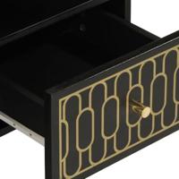 Tv-meubel 100x33x46 cm massief mangohout - thumbnail