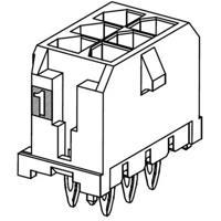 Molex 449147403 Male header, inbouw (standaard) Totaal aantal polen: 24 Inhoud: 1 stuk(s) Tray - thumbnail