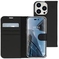 Accezz Wallet Case voor Apple iPhone 14 Pro Max Telefoonhoesje Zwart - thumbnail