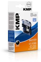 KMP Inkt vervangt Brother LC-223BK Compatibel Zwart B48 1529,0001 - thumbnail