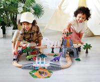 Treincircuit Dino Avontuur HAPE meerkleurig - thumbnail