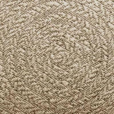 VidaXL Vloerkleed zizur beige binnen en buiten 140x200 cm jute look - thumbnail