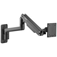 SpeaKa Professional SP-MM-990 Monitor-wandbeugel 1-voudig 43,2 cm (17) - 124,5 cm (49) Zwart In hoogte verstelbaar, Kantelbaar en zwenkbaar - thumbnail