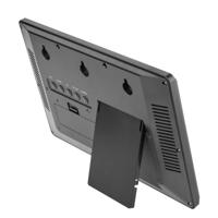 TFA Dostmann 60.4521.01 Wandklok Zendergestuurd 36 cm x 2.8 cm x 23.5 cm Zwart Groot display - thumbnail