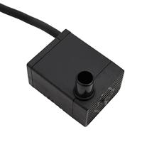 VidaXL Waterfontein met pomp en wieltjes 55x55x80 cm massief vurenhout - thumbnail