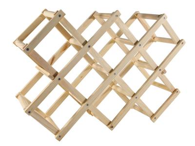 Svenska Living Wijnrek hout voor 10 flessen