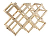 Svenska Living Wijnrek hout voor 10 flessen - thumbnail