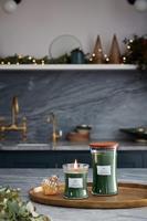 Woodwick Mint Leaves & Oak Large Candle - thumbnail