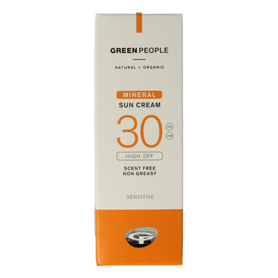 Suncream scent free mineral SPF30 50 Milliliter