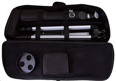 Levenhuk Skyline Travel 80 Portable Refractor Day and Night Telescope with Lightweight Tripod and Bag for Outdoor Astronomical and Terrestrial Observations