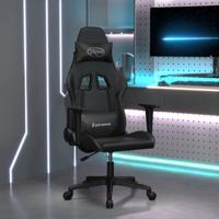 Gamestoel kunstleer zwart - thumbnail