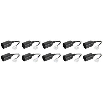 Sygonix SY-4995230 Lampfitting E27 Set van 10 stuks 230 V 500 W Met klemaansluiting Sygonix SY-4995230 Lampfitting E27 Set van 10 stuks 230 V 500 W Met klemaansluiting