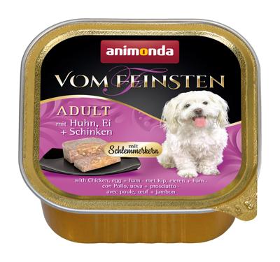 animonda Vom Feinsten Gourmet core with Chicken, egg + ham Egg, Kip, Ham Volwassen 150 g