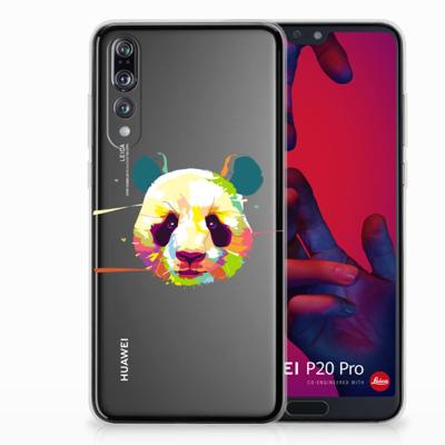 Huawei P20 Pro Telefoonhoesje met Naam Panda Color Huawei P20 Pro Telefoonhoesje met Naam Panda Color