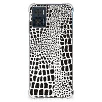 Motorola Moto E22 | E22i Case Anti-shock Slangenprint - thumbnail