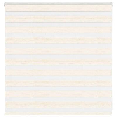VidaXL Zebra rolgordijn 140x100 cm stofbreedte 135,9 cm marmerbeige VidaXL Zebra rolgordijn 140x100 cm stofbreedte 135,9 cm marmerbeige