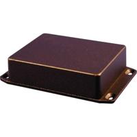 Hammond Electronics 1590BX2FLBK Universele behuizing 254 x 70 x 34.5 Aluminium Zwart (RAL 9005) 1 stuk(s) - thumbnail