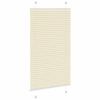 Pliss rolgordijn 70x150 cm stofbreedte 69,4 cm polyester crme - thumbnail