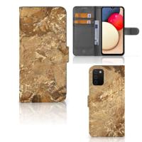 Samsung Galaxy A03s | Bookcase | Marmer Creme | Portemonnee hoesje - thumbnail