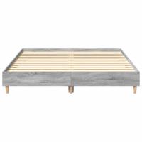 Bedframe zonder matras 140x200 cm spaanplaat grijs Sonoma - thumbnail