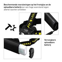 Ledlenser H15R WORK oplaadbare LED hoofdlamp 2500 lm - 250 mtr - thumbnail
