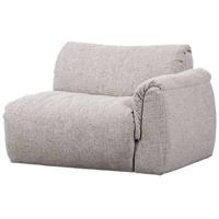 WOOOD Baggy 1-Zits Met Arm Rechts Geweven Stof - Naturel Melange - - thumbnail