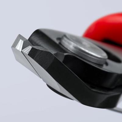 Knipex Elektronicazijsnijtang | lengte 140 mm | facet nee | speciaal gereedschap gebruineerd | 1 stuk - 78 61 140 - 78 61 140 - thumbnail