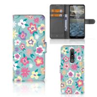 Nokia 2.4 Hoesje Flower Power - thumbnail
