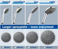GROHE Vitalio Get Stick Handdoucheset - 1 straalsoort - staaf - met houder - gladde slang - 150cm - chroom 27459000 - thumbnail