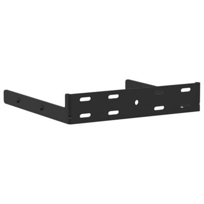 Wandschap 23x23,5x4 cm bewerkt hout - thumbnail