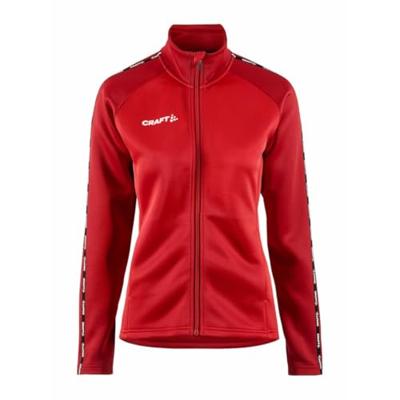 Craft 1912729 Squad 2.0 Full Zip W - Bright Red/Express - L