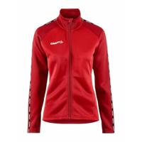 Craft 1912729 Squad 2.0 Full Zip W - Bright Red/Express - L - thumbnail