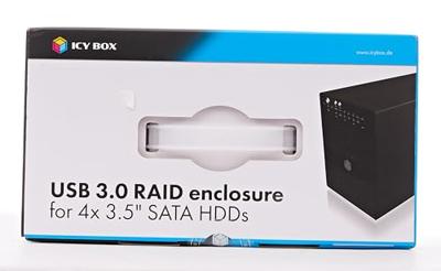 ICY BOX IB-RD3640SU3 4x3,5 behuizing JBOD of RAID