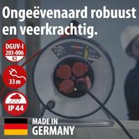 Brennenstuhl Professional SteelCore kabelhaspel SC 3110 IP44 | 33m | H07BQ-F 3G1,5 - 9191330210 - thumbnail