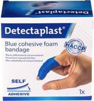 Foamverband blauw detectaplast 6cmx4.5m - thumbnail