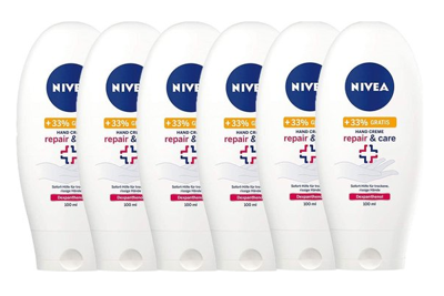 NIVEA Repair & Care Handcreme - Voordeelverpakking 6x100ml