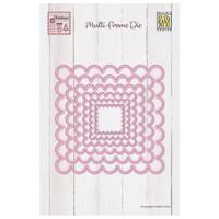 Nellie's Choice • multi frame dies geschulpt vierkant 6st. - thumbnail