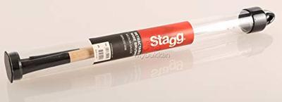 Stagg SBRU20-WM Inschuifbare Brushes met houten greep